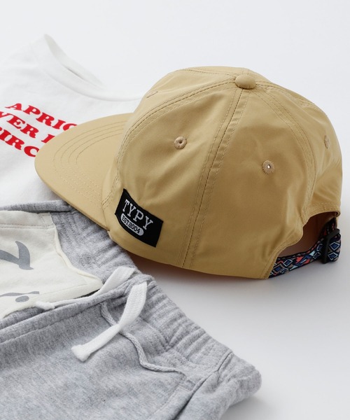 CIAOPANIC TYPY(チャオパニックティピー)の「【追加販売決定!】【KIDS】ネイティブアソートフラット撥水キャップ(キャップ・キッズ・ブラック/ベージュ/カーキ・ONE SIZE)」の2枚目の写真