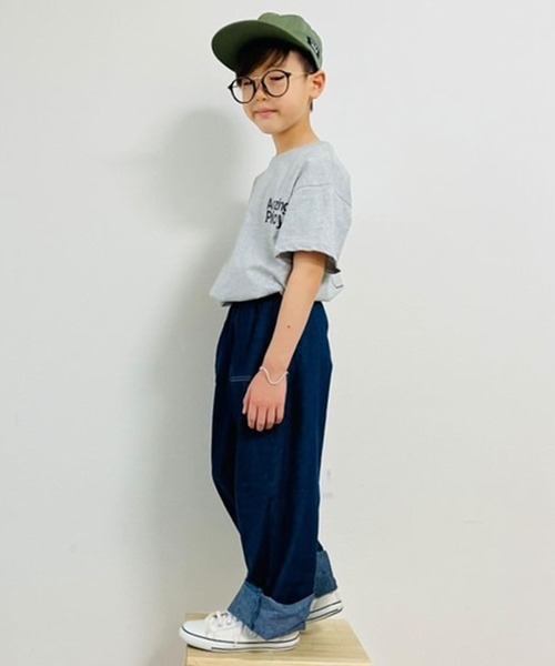 CIAOPANIC TYPY(チャオパニックティピー)の「【追加販売決定!】【KIDS】ネイティブアソートフラット撥水キャップ(キャップ・キッズ・ブラック/ベージュ/カーキ・ONE SIZE)」の19枚目の写真