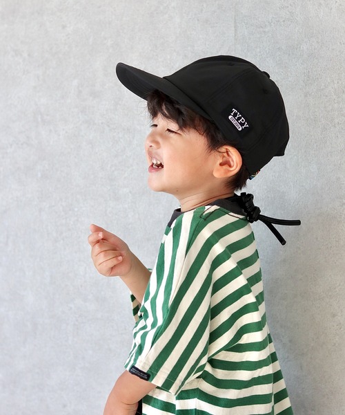CIAOPANIC TYPY(チャオパニックティピー)の「【追加販売決定!】【KIDS】ネイティブアソートフラット撥水キャップ(キャップ・キッズ・ブラック/ベージュ/カーキ・ONE SIZE)」の21枚目の写真