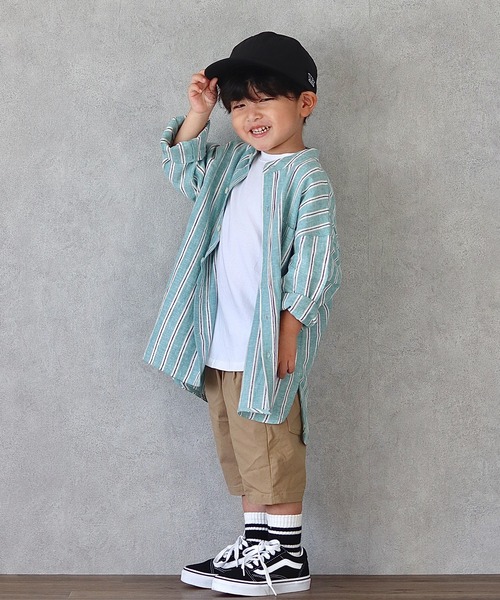 CIAOPANIC TYPY(チャオパニックティピー)の「【追加販売決定!】【KIDS】ネイティブアソートフラット撥水キャップ(キャップ・キッズ・ブラック/ベージュ/カーキ・ONE SIZE)」の22枚目の写真