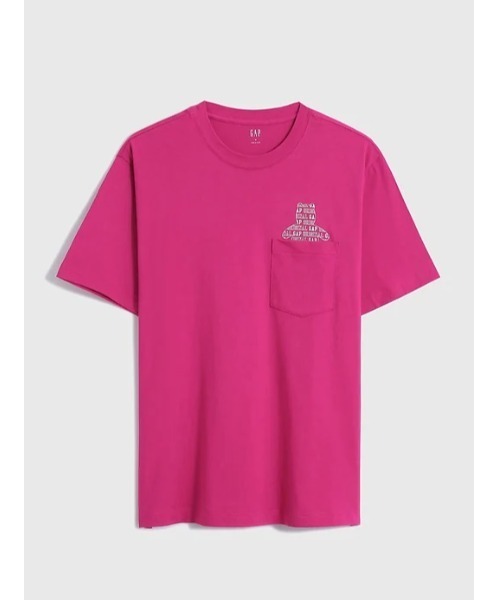 GAP(ギャップ) いちごミルク ピンク フード付きTシャツ 大人気