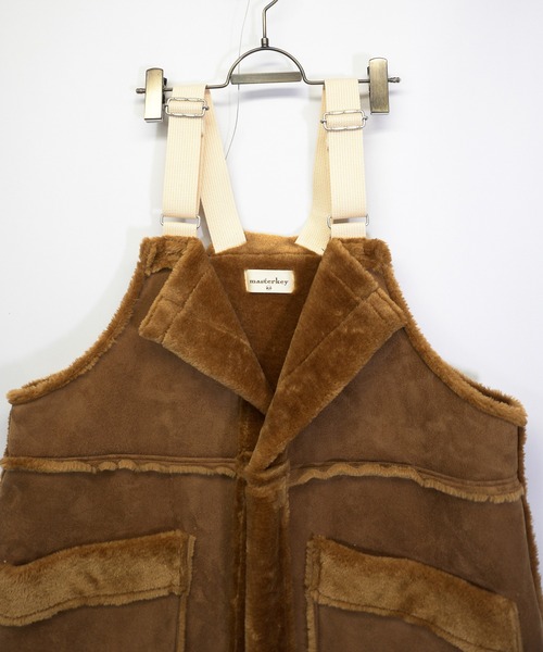 masterkey（マスターキー）の「masterkey マスターキー / HUNT エコムートンハンティングベスト / MK23A-V-02（ベスト・メンズ・ブラウン/カーキ/ネイビー・FREE）」の16枚目の写真