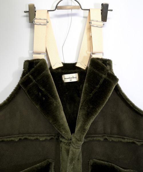 masterkey（マスターキー）の「masterkey マスターキー / HUNT エコムートンハンティングベスト / MK23A-V-02（ベスト・メンズ・ブラウン/カーキ/ネイビー・FREE）」の20枚目の写真