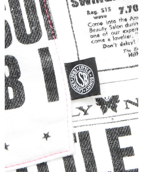 Little sunny bite（リトルサニーバイト）の「shana sadeghi-ray x little sunny bite Original news paper print shirts（シャツ/ブラウス・レディース・ホワイト系その他・SMALL/MEDIUM）」の9枚目の写真