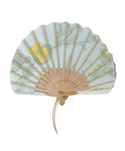 manipuri（マニプリ）の「MANIPURI / 扇子（扇子/うちわ・レディース・カリビアンブルー・FREE）」の2枚目の写真