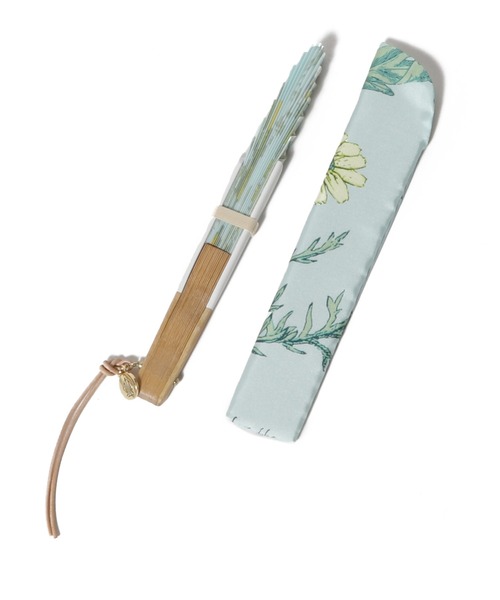 manipuri（マニプリ）の「MANIPURI / 扇子（扇子/うちわ・レディース・カリビアンブルー・FREE）」の5枚目の写真