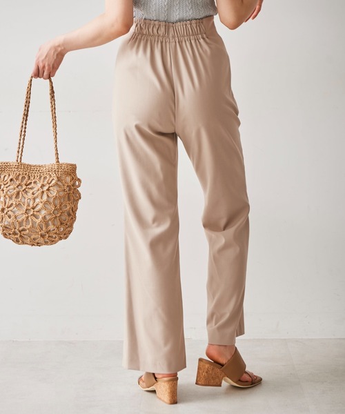 FREE'S MART（フリーズマート）の「フラワー雑材バッグ（トートバッグ・レディース・ライトグリーン/ベージュ・ﾌﾘ-）」の8枚目の写真