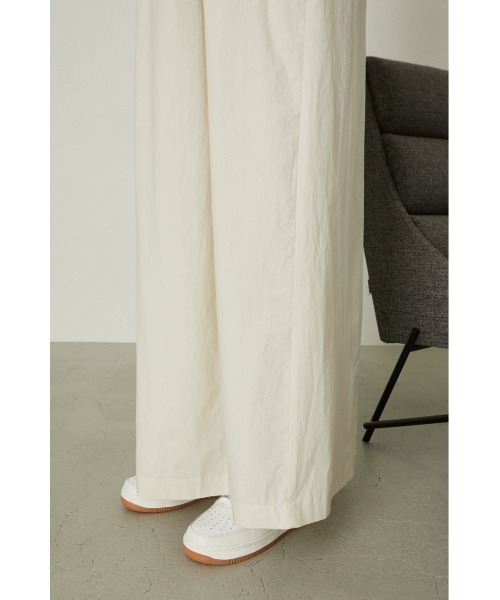 美品 RIM.ARK リムアーク バックタックマキシスカート アイボリー RIM.ARK | Wrap wide PT (PANTS ) |RIM.ARK ONLINE STORE