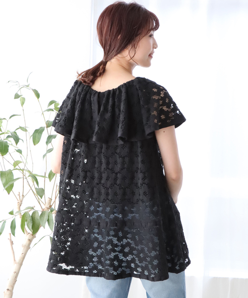 IENA フラワーレースシャツ IENA｜フラワーレースシャツ | Rakuten Fashion(楽天