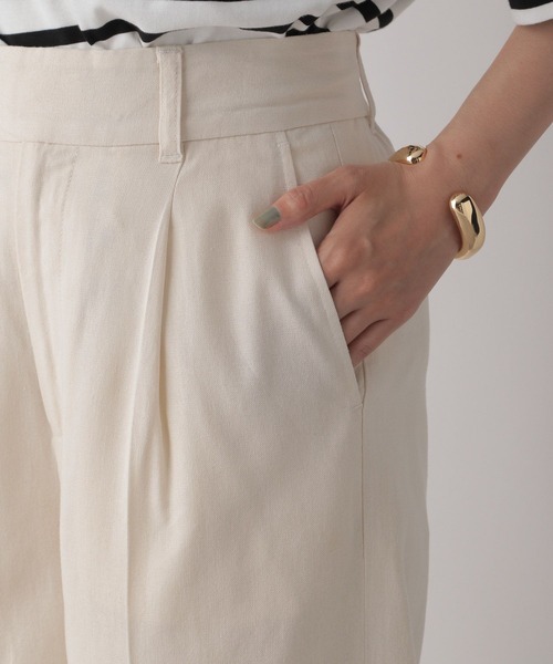 LOWRYS FARM（ローリーズファーム）の「アサコングルカワイドパンツ　285045（その他パンツ・レディース・ブラック/レッド/アイボリー・FREE）」の13枚目の写真