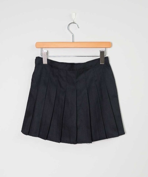 shopnikoniko（ショップニコニコ）の「プリーツ ミニ スカート インナーパンツ（スカート・レディース・ホワイト/ブラック・フリー）」の15枚目の写真