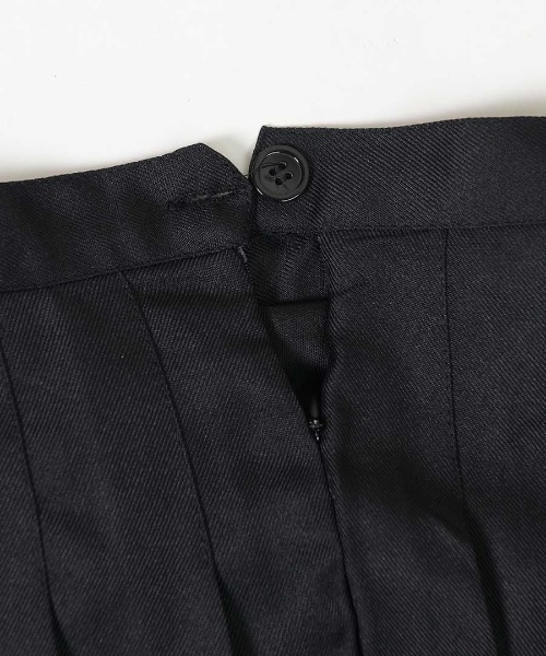 shopnikoniko（ショップニコニコ）の「プリーツ ミニ スカート インナーパンツ（スカート・レディース・ホワイト/ブラック・フリー）」の17枚目の写真