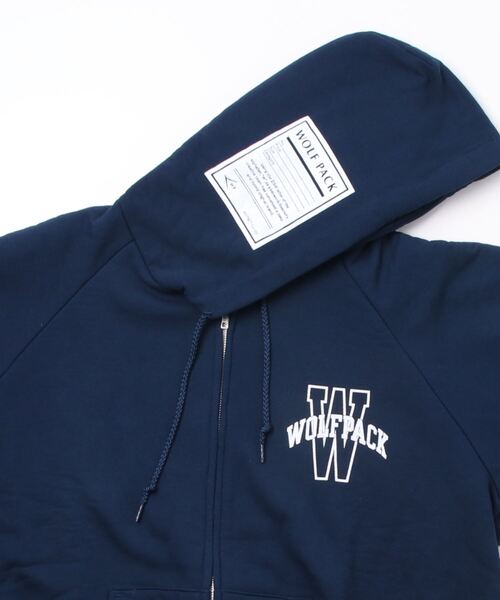 WP / ダブリューピー：WP×CAMBER COLLEGE ZIP PARKA：WP08-T173[WAX]