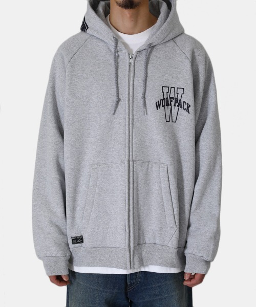 WP / ダブリューピー：WP×CAMBER COLLEGE ZIP PARKA：WP08-T173[WAX]