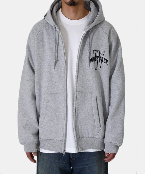 WP / ダブリューピー：WP×CAMBER COLLEGE ZIP PARKA：WP08-T173[WAX]