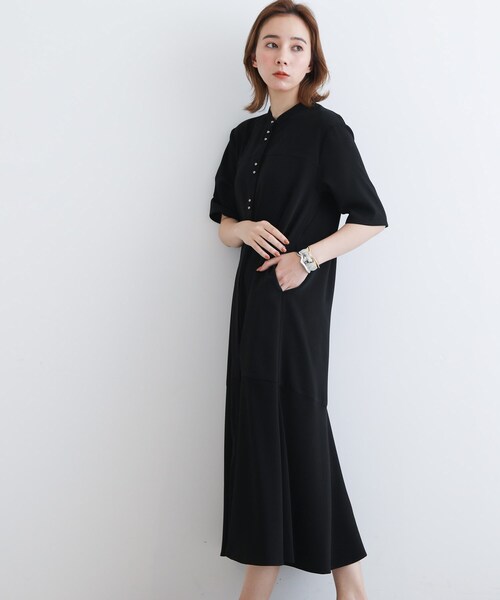 INDIVI（インディヴィ）の「◇Tラインシャツワンピース（ワンピース