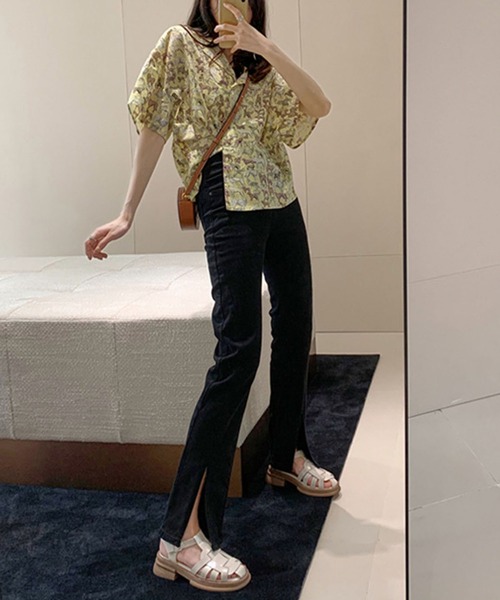 Doula Doula（ドゥーラドゥーラ）の「フラットグルカサンダル（サンダル・レディース・ブラック/ベージュ・S/M/L）」の12枚目の写真