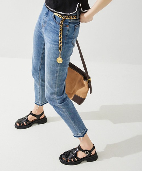 Doula Doula（ドゥーラドゥーラ）の「フラットグルカサンダル（サンダル・レディース・ブラック/ベージュ・S/M/L）」の14枚目の写真