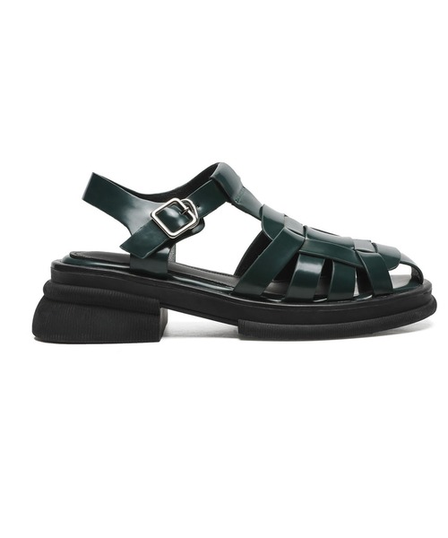 Doula Doula（ドゥーラドゥーラ）の「フラットグルカサンダル（サンダル・レディース・ブラック/ベージュ・S/M/L）」の20枚目の写真