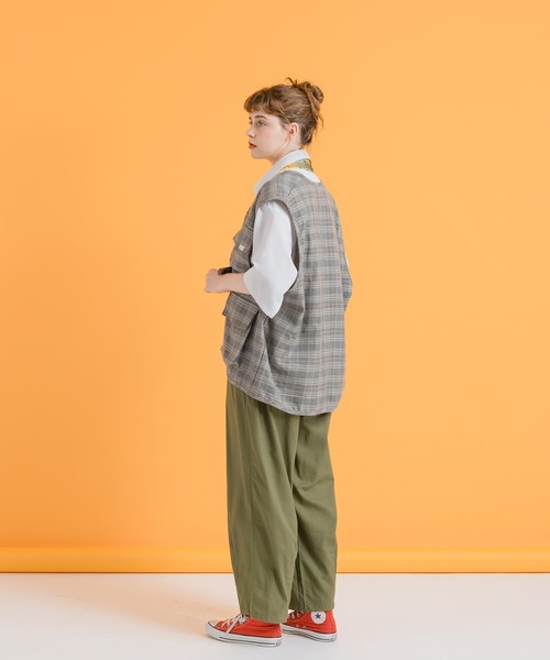 MUHET(ミュエータ)の「フィッシングベスト(ベスト・レディース・ベージュ/グレー系その他・MEDIUM/X-LARGE)」の12枚目の写真