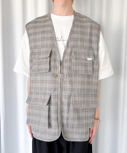 MUHET(ミュエータ)の「フィッシングベスト(ベスト・レディース・ベージュ/グレー系その他・MEDIUM/X-LARGE)」の18枚目の写真