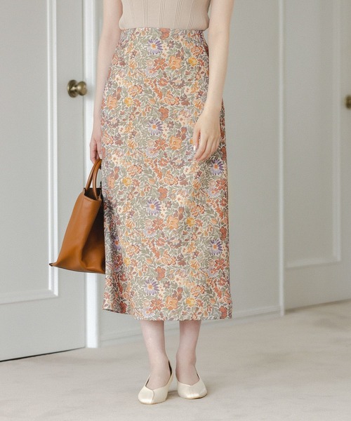 Andemiu（アンデミュウ）の「【3サイズ展開】ゴブランＩラインスカート123113（スカート・レディース・ピンク/ブルー/アイボリー・SMALL/MEDIUM/X-SMALL）」の10枚目の写真