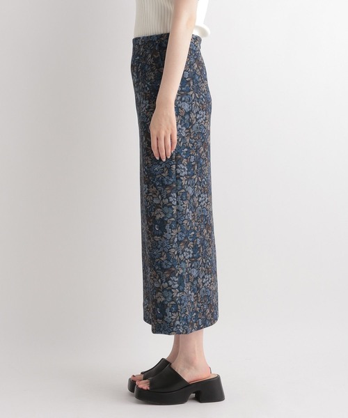 Andemiu（アンデミュウ）の「【3サイズ展開】ゴブランＩラインスカート123113（スカート・レディース・ピンク/ブルー/アイボリー・SMALL/MEDIUM/X-SMALL）」の14枚目の写真