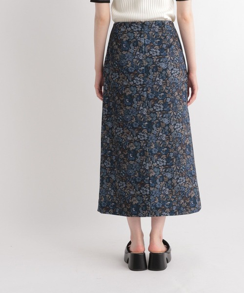 Andemiu（アンデミュウ）の「【3サイズ展開】ゴブランＩラインスカート123113（スカート・レディース・ピンク/ブルー/アイボリー・SMALL/MEDIUM/X-SMALL）」の15枚目の写真