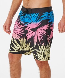 rip curl（リップカール）の「【RIPCURL（リップカール）】メンズボードショーツ/水陸両用ネオンカラーボタニカル柄サーフトランクス・ボードショーツ(水着)（水着・メンズ）」