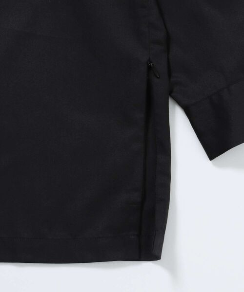 BEN DAVIS(ベンデイビス)の「【BEN DAVIS(ベン デイビス)】BIG HALF ZIP L/S SHIRT / ビッグ ハーフジップ ワンポイント 長袖 シャツ(シャツ/ブラウス・メンズ・ブラック/ネイビー/その他1/その他2・MEDIUM/LARGE/X-LARGE)」の12枚目の写真