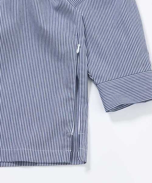 BEN DAVIS(ベンデイビス)の「【BEN DAVIS(ベン デイビス)】BIG HALF ZIP L/S SHIRT / ビッグ ハーフジップ ワンポイント 長袖 シャツ(シャツ/ブラウス・メンズ・ブラック/ネイビー/その他1/その他2・MEDIUM/LARGE/X-LARGE)」の19枚目の写真