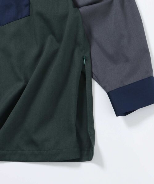 BEN DAVIS(ベンデイビス)の「【BEN DAVIS(ベン デイビス)】BIG HALF ZIP L/S SHIRT / ビッグ ハーフジップ ワンポイント 長袖 シャツ(シャツ/ブラウス・メンズ・ブラック/ネイビー/その他1/その他2・MEDIUM/LARGE/X-LARGE)」の22枚目の写真