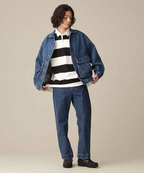 NANO universe（ナノユニバース）の「LB.03/天竺ラガーポロシャツ（ポロシャツ・メンズ・ブラック/モカ/その他1・S/M/L）」の10枚目の写真