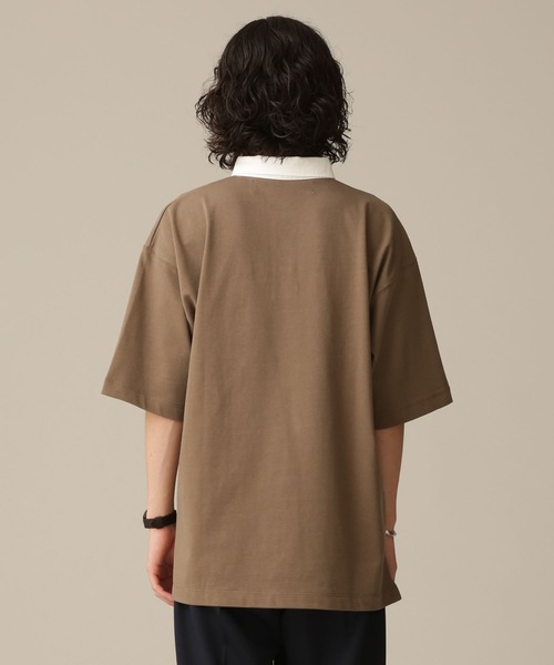 NANO universe（ナノユニバース）の「LB.03/天竺ラガーポロシャツ（ポロシャツ・メンズ・ブラック/モカ/その他1・S/M/L）」の12枚目の写真