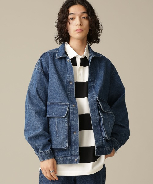 NANO universe（ナノユニバース）の「LB.03/天竺ラガーポロシャツ（ポロシャツ・メンズ・ブラック/モカ/その他1・S/M/L）」の7枚目の写真