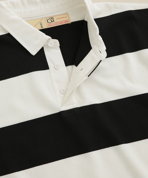 NANO universe（ナノユニバース）の「LB.03/天竺ラガーポロシャツ（ポロシャツ・メンズ・ブラック/モカ/その他1・S/M/L）」の15枚目の写真