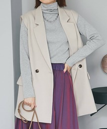 un dix cors | オンオフ活躍してくれる一枚　リブタートルニット(ニット/セーター)