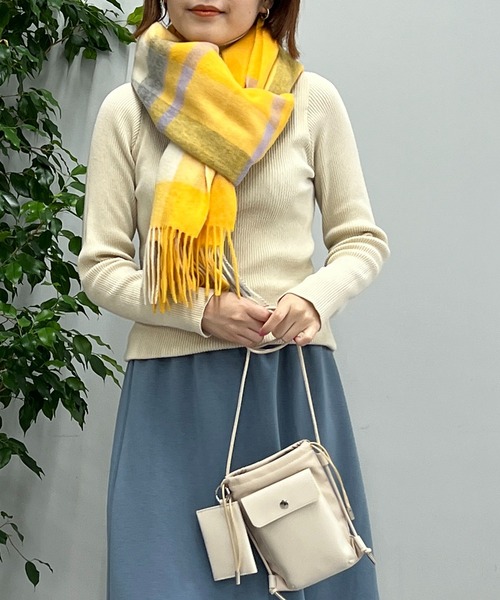 un dix cors（アンディコール）の「リブタートルニット（ニット/セーター・レディース・オフホワイト/グレー/ブラック・FREE）」の22枚目の写真