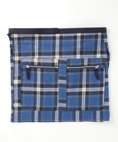 WHIZLIMITED（ウィズリミテッド）の「CHECK APRON（ボディバッグ/ウエストポーチ・メンズ・グレー/ブルー/ネイビー・FREE）」の8枚目の写真
