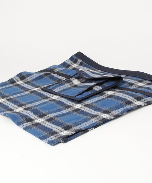 WHIZLIMITED（ウィズリミテッド）の「CHECK APRON（ボディバッグ/ウエストポーチ・メンズ・グレー/ブルー/ネイビー・FREE）」の4枚目の写真