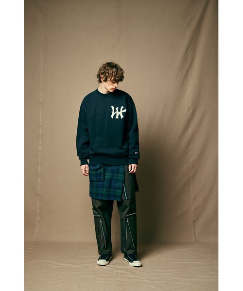 WHIZLIMITED（ウィズリミテッド）の「CHECK APRON（ボディバッグ/ウエストポーチ・メンズ・グレー/ブルー/ネイビー・FREE）」の6枚目の写真