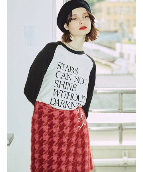 jouetie（ジュエティ）の「ローズラグラントップス（Tシャツ/カットソー・レディース・ピンク/オフホワイト/ブルー・MEDIUM）」の13枚目の写真