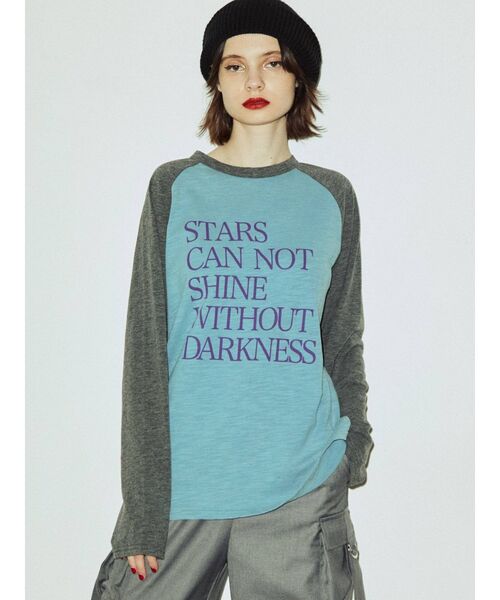 jouetie（ジュエティ）の「ローズラグラントップス（Tシャツ/カットソー・レディース・ピンク/オフホワイト/ブルー・MEDIUM）」の17枚目の写真