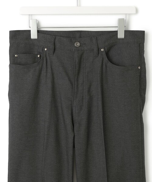 J.PRESS YORK STREET(ジェイプレスヨークストリート)の「【UNISEX】5ポケットスタプレツイル パンツ(その他パンツ・メンズ・ブラック系/グレー系・MEDIUM/SMALL/LARGE)」の4枚目の写真
