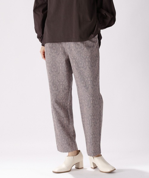 niko and...（ニコアンド）の「素敵な織柄パンツ（その他パンツ・レディース・ブラウン/ピンク/グリーン・MEDIUM/LARGE）」の3枚目の写真