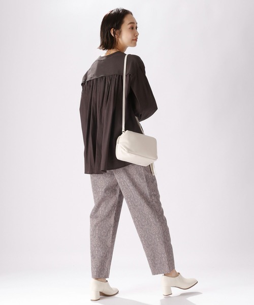 niko and...（ニコアンド）の「素敵な織柄パンツ（その他パンツ・レディース・ブラウン/ピンク/グリーン・MEDIUM/LARGE）」の11枚目の写真