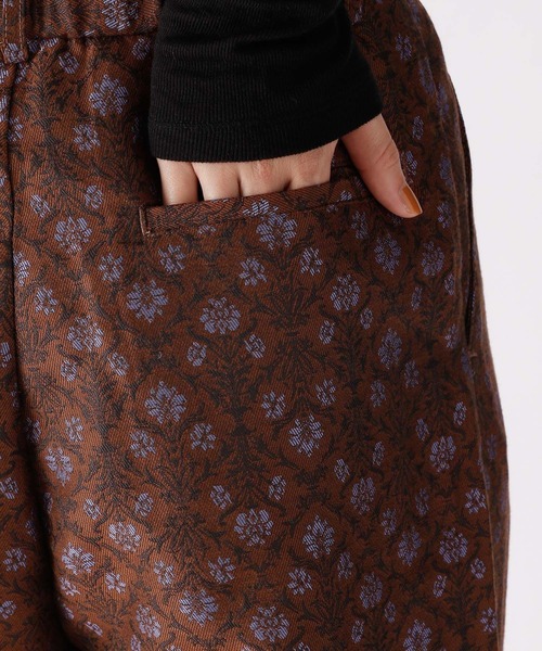 niko and...（ニコアンド）の「素敵な織柄パンツ（その他パンツ・レディース・ブラウン/ピンク/グリーン・MEDIUM/LARGE）」の19枚目の写真