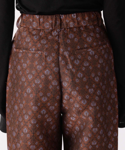 niko and...（ニコアンド）の「素敵な織柄パンツ（その他パンツ・レディース・ブラウン/ピンク/グリーン・MEDIUM/LARGE）」の9枚目の写真