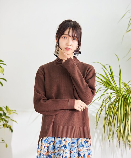 Tiaclasse(ティアクラッセ)の「【SET UP】幅広いアイテムと相性抜群のニットトップスと女性らしさ溢れるスカートセット(セットアップ・レディース・ブラウン/ベージュ/ブルー/グレー・L/M)」の18枚目の写真