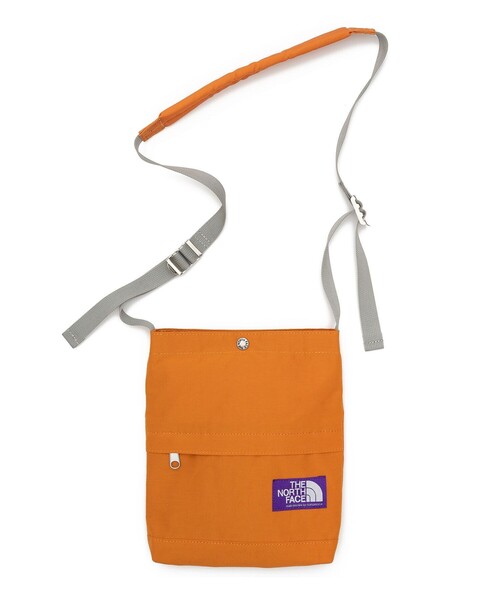 THE NORTH FACE PURPLE LABEL（ザ ノースフェイス パープルレーベル）の「THE NORTH FACE PURPLE LABEL/ザ ノースフェイス パープルレーベル Field Small Shoulder Bag/フィールド スモール ショルダーバック（ショルダーバッグ・メンズ・ブラック/オレンジ/グリーン・ﾌﾘ-）」の7枚目の写真